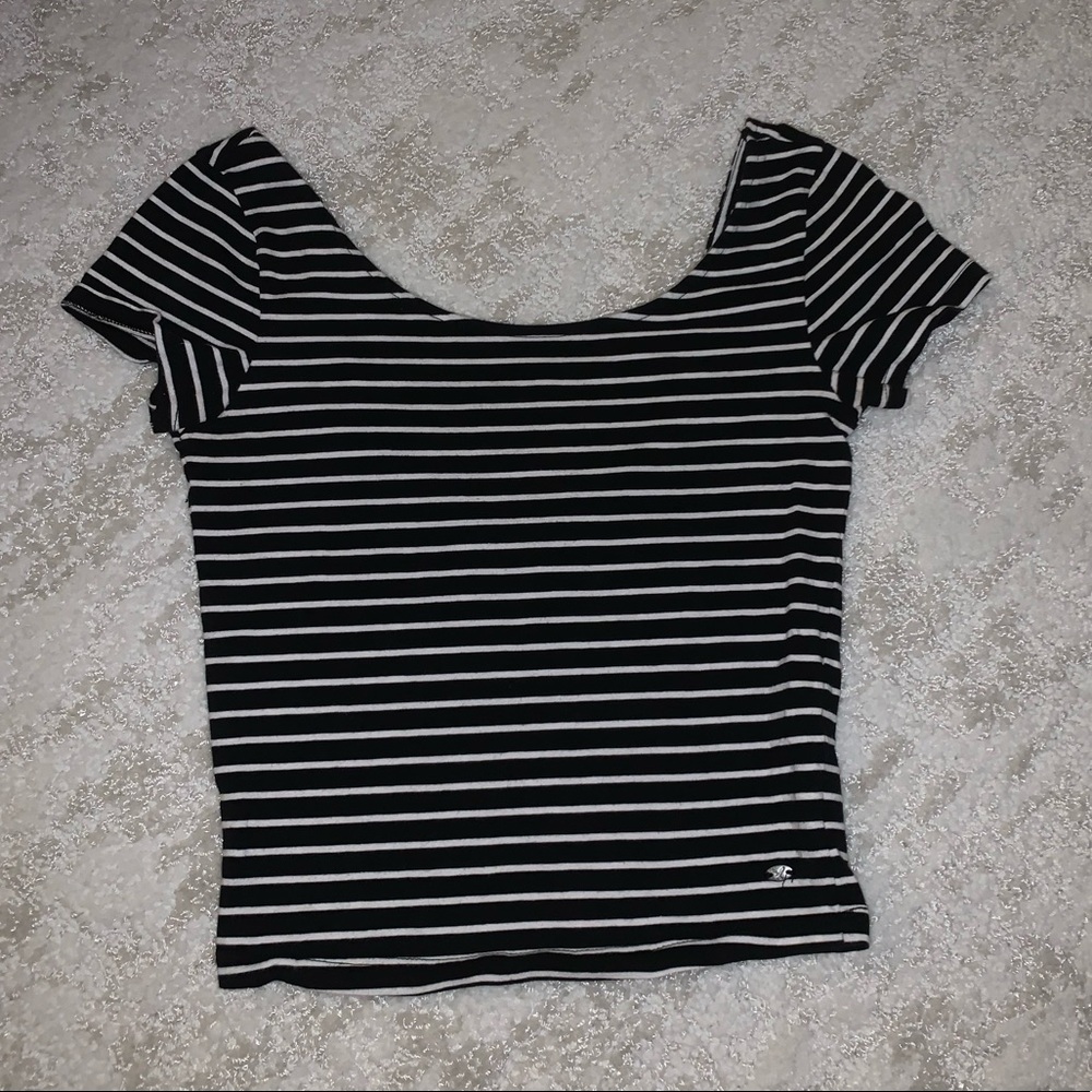 Striped Crop Top American Eagle